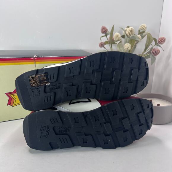 Atlantic Star Lace Up Sneaker Leather Shoes Bolla 090325 Men's 13/EU 46 NWB - Picture 8 of 10